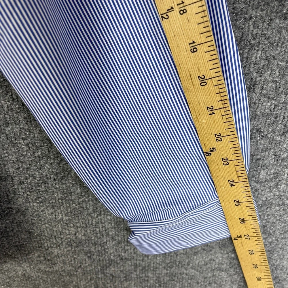 NEW $125 Polo Ralph Lauren Button Down Shirt  XL 17.5 Striped Slim Fit